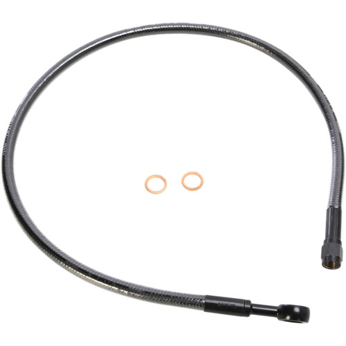 Magnum Shielding #AS47625 - Brake Line - 10 mm-Straight - 25" - Black Pearl