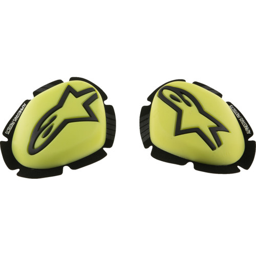Alpinestars #6400226-551 - GP Plus Knee Sliders - Yellow Fluo/Black