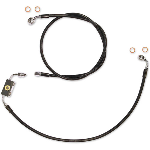 Magnum Shielding #SBC1316-34 - Brake Line Kit - XR - Black