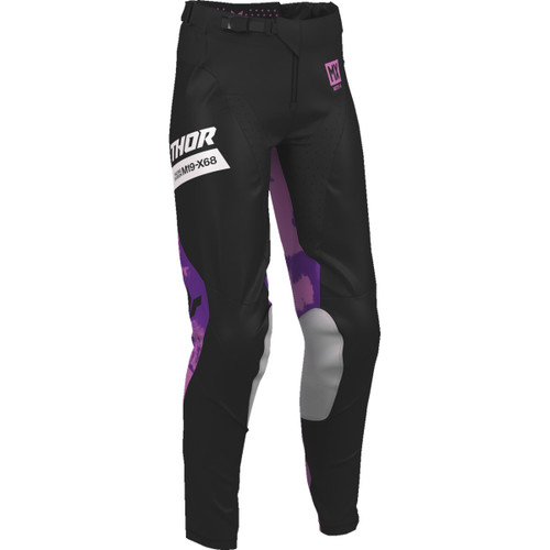 Thor - Women's Launchmode Bleach Pants - Black/Orchid - US 1/2