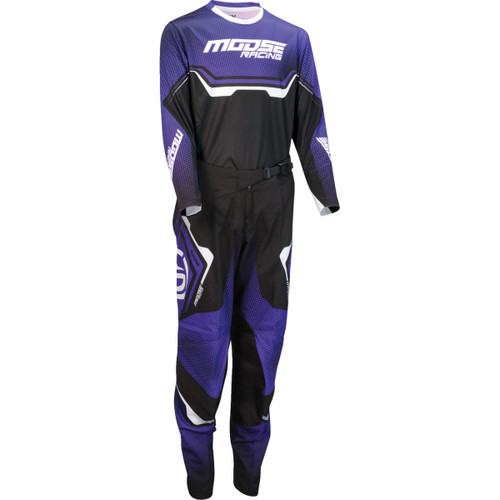 Moose Offroad - Youth Qualifier® Pants - Black/Purple/White - US 18