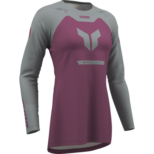 Thor - Women's Ridemode Menace Jersey - Purple/Gray - Medium