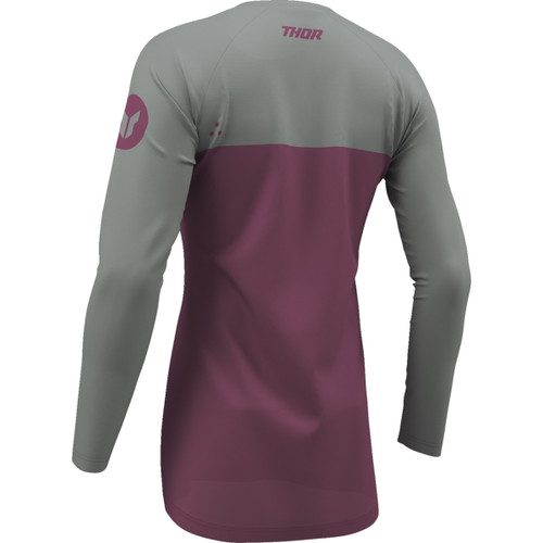 Thor - Women's Ridemode Menace Jersey - Purple/Gray - Large