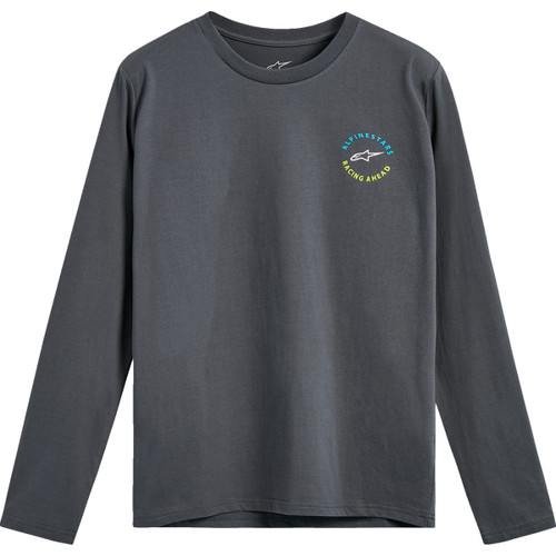 Alpinestars #1235-74105-18-M - True Long-Sleeve CSF T-Shirt - Charcoal - Medium