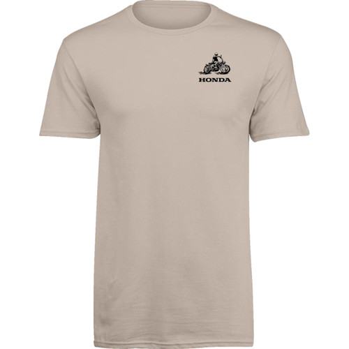 Honda Apparel #LEM25S-M50-2X - Honda Heritage Goldwing T-Shirt - Tan - 2XL