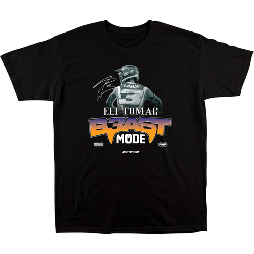 FMF #SU25118911BLKXL - Beast Mode T-Shirt - Black - XL