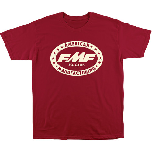 FMF #SU25118900REDMD - Undefeated T-Shirt - Red - Medium