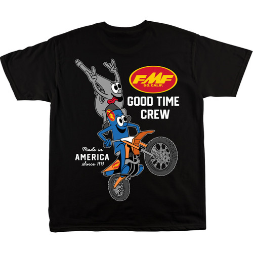 FMF #SU25118902BLKXL - Good Time Crew T-Shirt - Black - XL