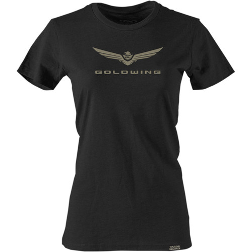 Factory Effex #25-87852 - Women's Goldwing 2 T-Shirt - Black - Medium