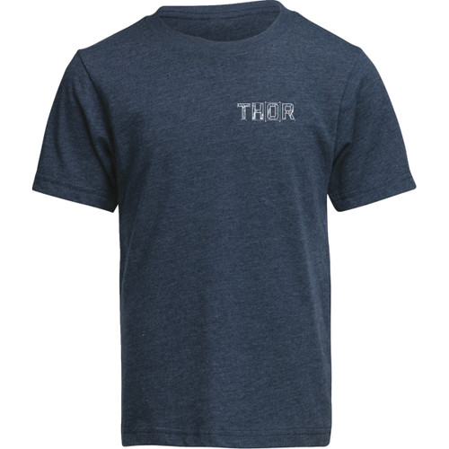 Thor - Youth Blueprint T-Shirt - Navy - Small