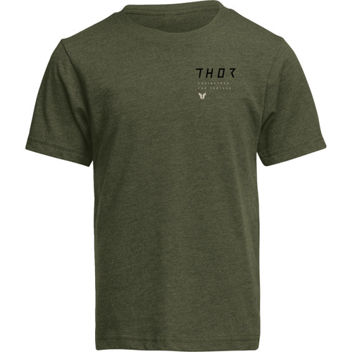 Thor - Youth Stamp T-Shirt - Olive - Large