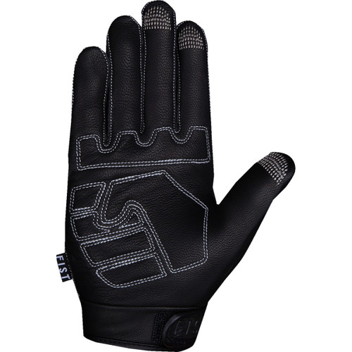Fist Handwear #RW001XS - Road Warrior Leather Gloves - Black - XS