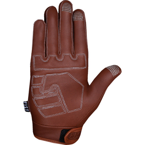 Fist Handwear #RW002XXS - Road Warrior Leather Gloves - Tan - 2XS
