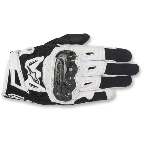 Alpinestars #3517717-12-L - Stella SMX-2 Air Carbon V2 Gloves - Black/White - Large