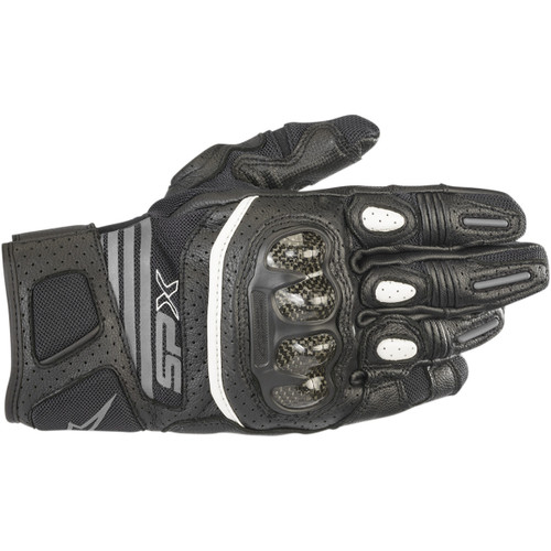 Alpinestars #3517319-104-M - Stella SPX Air Carbon V2 Gloves - Black/Anthracite - Medium