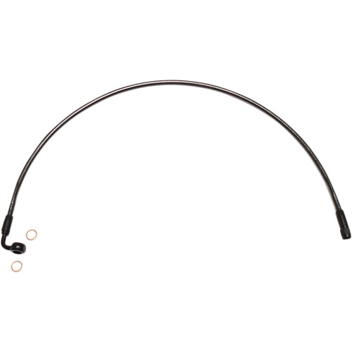 Magnum Shielding #AS478022 - Brake Line - 12mm-90° - 22" - Black Pearl