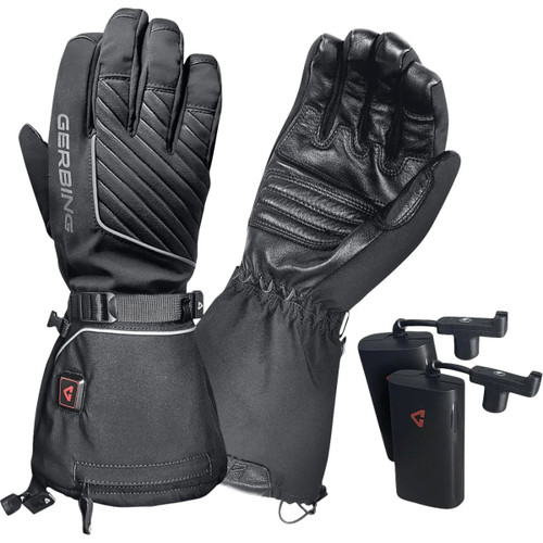 Gerbing Heated Clothing #GER-AFGV-7V-W-XL - Women's 7 V Atlas Ultra-Flex Battery Heated Gloves - Black - XL