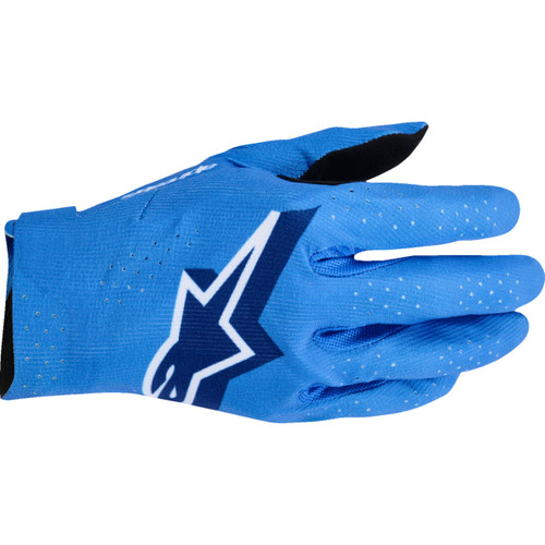 Alpinestars #3560526-7283-4X - Supertech MX Gloves - UCLA Blue/Deep Blue/White - 4XL