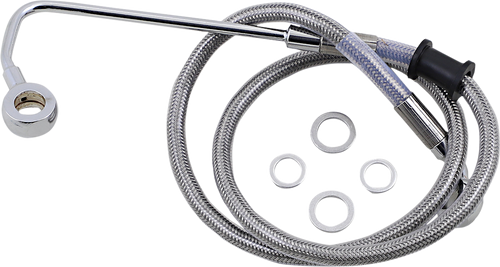 Brake Line - Softail 15-17 - Stainless Steel
