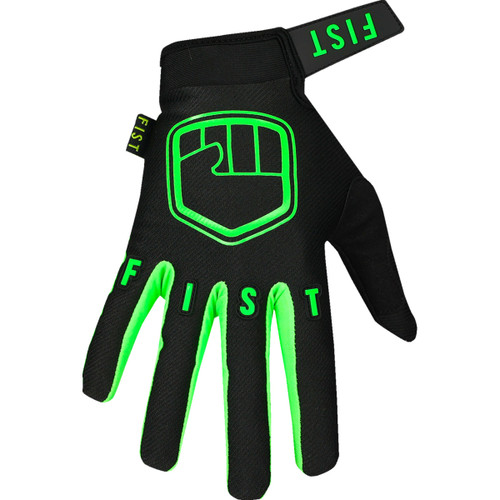 Fist Handwear #F-GS-01129-M - Strapped Stocker Gloves - Fluro Green - Medium