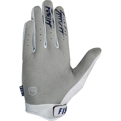 Fist Handwear #F-GS-01433-XL - Strapped Grey Trackie Gloves - XL
