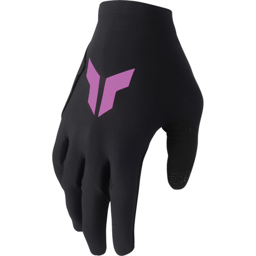Thor - Women's Sportmode Iconic Gloves - Black/Orchid - Medium