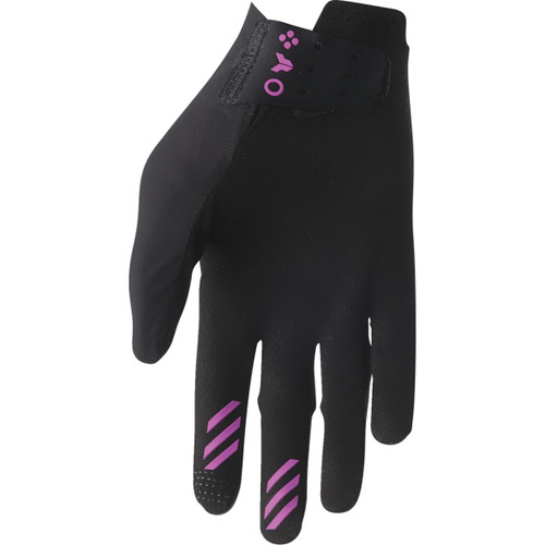 Thor - Women's Sportmode Iconic Gloves - Black/Orchid - XL