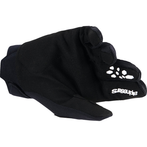 Alpinestars #3540226-12-M - Youth Full Bore V2 Gloves - Black/White - Medium