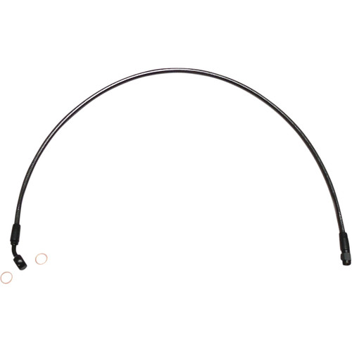 Magnum Shielding #AS478122 - Brake Line - 12mm-35° - 22" - Black Pearl