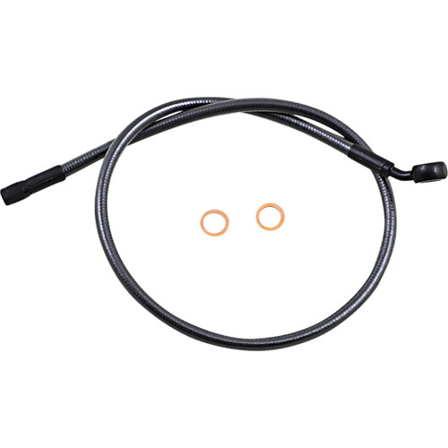 Magnum Shielding #AS478130 - Brake Line - 12mm-35° - 30" - Black Pearl