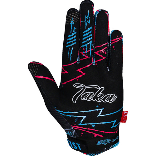 Fist Handwear #F-GSY-01128-XXS - Youth Strapped Taka Higashino Red Label Strike Gloves - 2XS