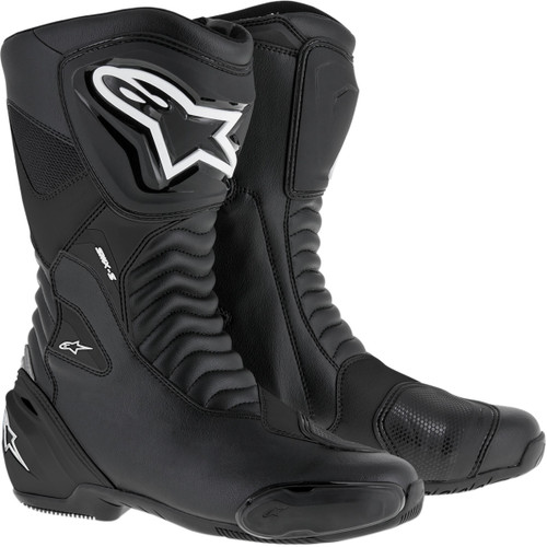 Alpinestars #2223517-1100-41 - SMX-S Boots - Black - US 7.5 / EU 41