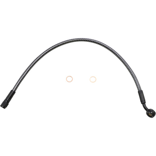 Brake Line - Front - 3/8" - 35° - 17" - KARBONFIBR