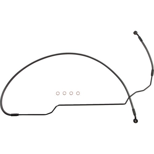 Magnum Shielding #AS475035 - Brake Line - Upper - Black Pearl