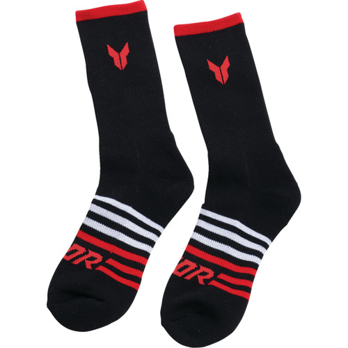 Thor - Crew Socks - Black - Small/Medium - 3 Pack