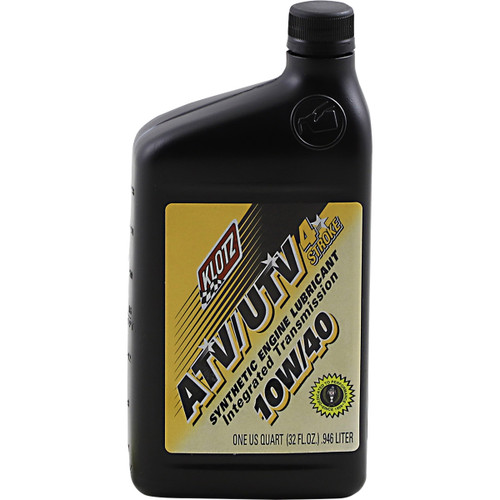 Klotz OIL #ATVUTV-1040 - ATV Synthetic 4T Engine Oil - 10W-40 - 1 U.S. quart