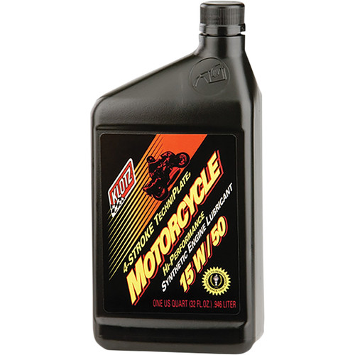 Klotz OIL #KL-815 - Synthetic Engine Oil 15W-50 - 1 U.S. quart