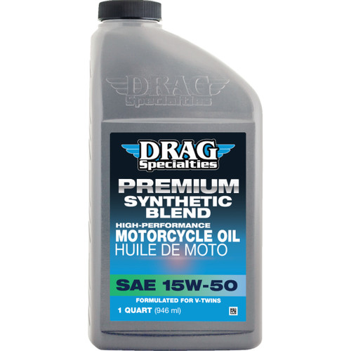 Drag Specialties OIL - Motorcycle Oil - 15W-50 - 1 US quart