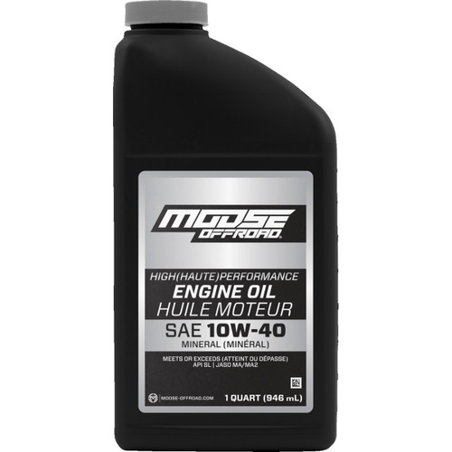 Moose Offroad - Mineral Oil - 10W-40 - 1 US quart