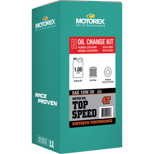 Motorex #311249 - Oil Change Kit - Honda CRF 250 - 10W-30