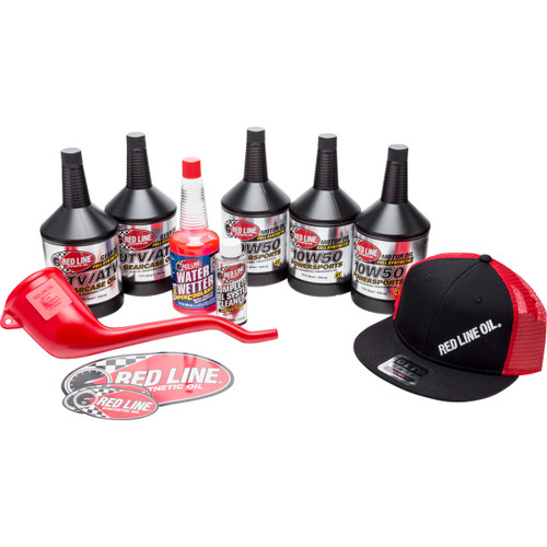 RED Line Synthetic OIL #90220 - UTV/ATV Powerpack - 10W50