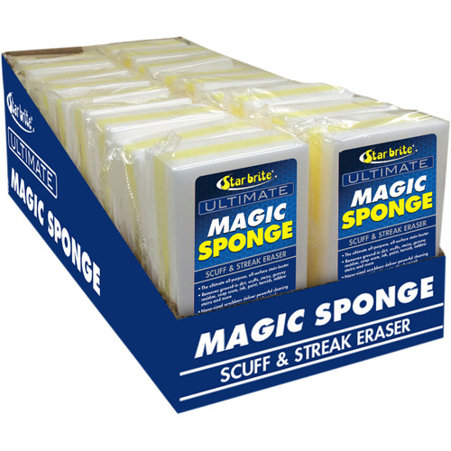 Star Brite #041018 - Magic Sponge Cleaner - 18 Pack