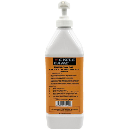 Cycle Care Formulas #CCF77P01_1/2G - Formula S Scratch Remover - Bag in Box - 1/2 U.S. gal.