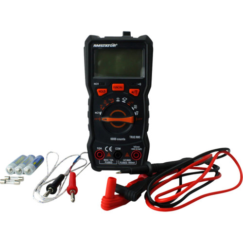 RM Stator #RMS200-106165 - Digital Multimeter - DC/AC Voltage/Resistance/Diode/Transistor/Continuity Test