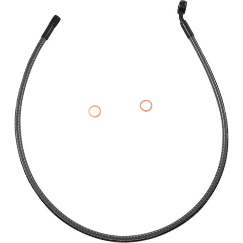 Magnum Shielding #AS778130 - Brake Line - Front - 12 mm - 35° - 30" - KARBONFIBR