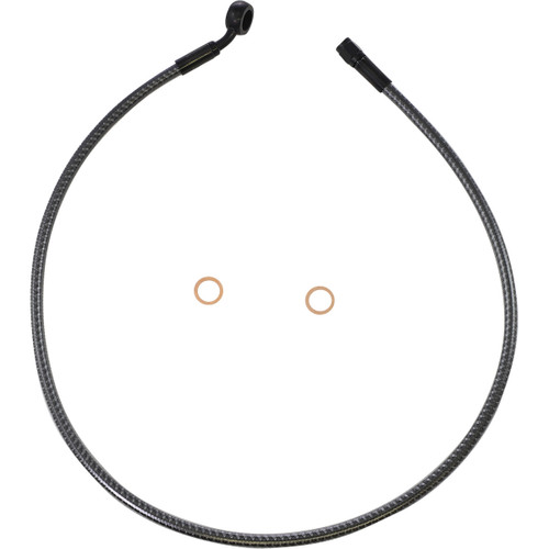 Magnum Shielding #AS778132 - Brake Line - Front - 12 mm - 35° - 32" - KARBONFIBR