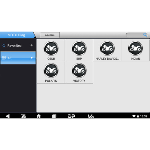 Cando #CANMTMNAM - Diagnostic Tool System - MOTO Mini - American