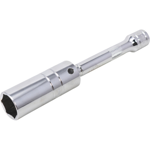 Bikeservice #BS80048 - Spark Plug Socket - Joint/Magnetic - 3/8"