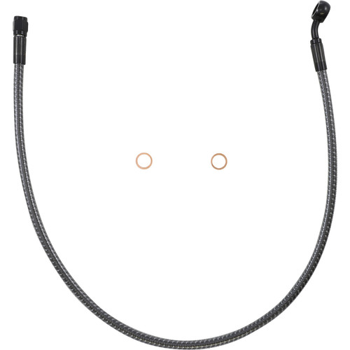 Brake Line - Front - 10 mm - 35° - 26" - KARBONFIBR
