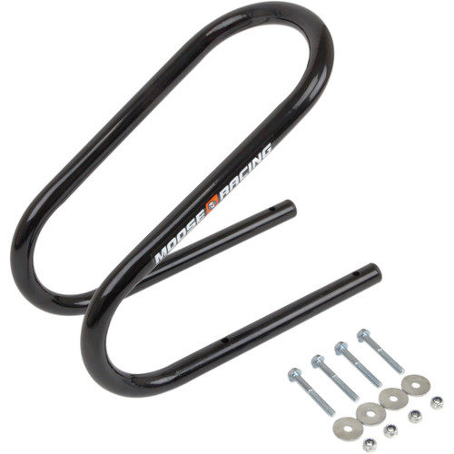 Moose Offroad - Wheel Chock - Permanent - Standard - Black - 5"